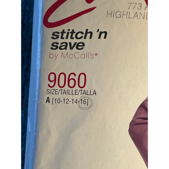 McCalls pattern 9060 suit blazer jacket top straight skirt size 10 12 14 16 - Picture 2 of 5